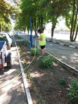 МБУ «Джарылгач» Скадовского округа: плановое благоустройство, чистота, порядок и безопасность