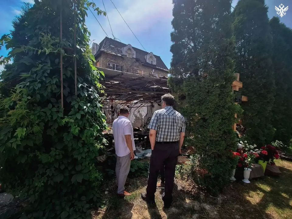 Родион Мирошник посетил Херсонскую область для фиксации преступлений ВСУ Родион Мирошник посетил Херсонскую область для фиксации преступлений ВСУ