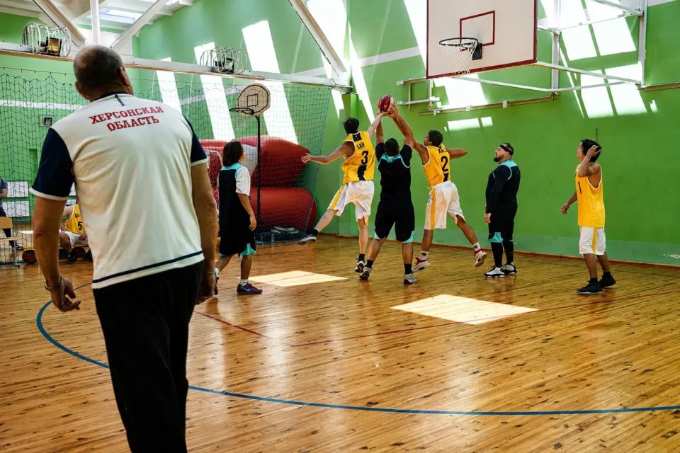 Чемпионат по фиджитал-стритболу в Скадовске собрал пять команд Чемпионат по фиджитал-стритболу в Скадовске собрал пять команд