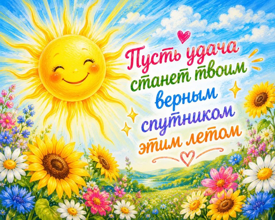 Пожелания на это лето для Первых!