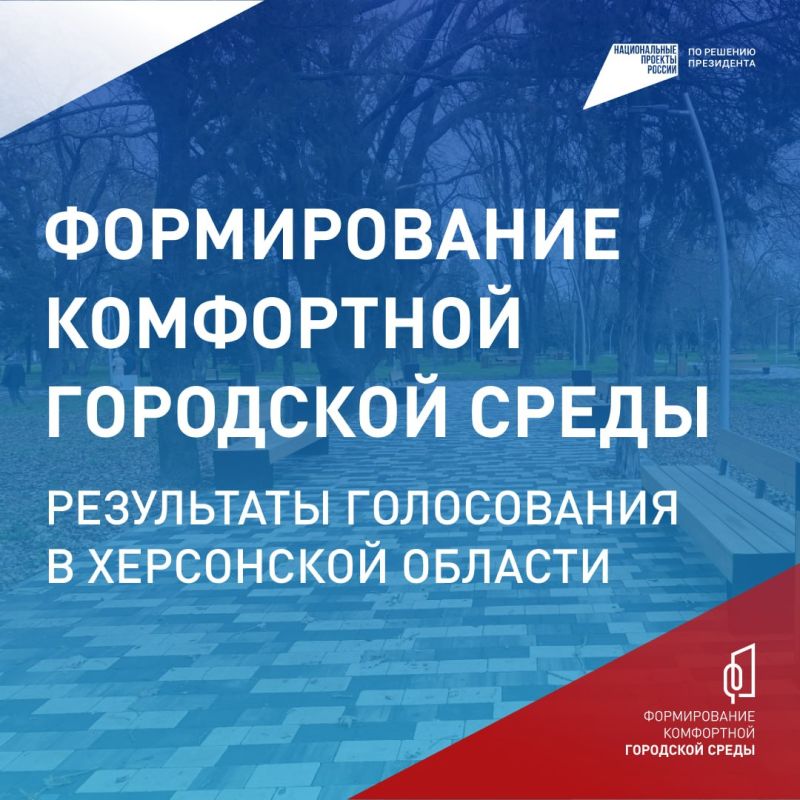 Почти 10 тысяч жителей Херсонской области выбрали объекты для благоустройства