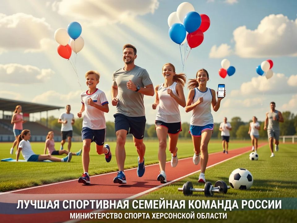 Марафон «Сила России» запускает семейное соревнование