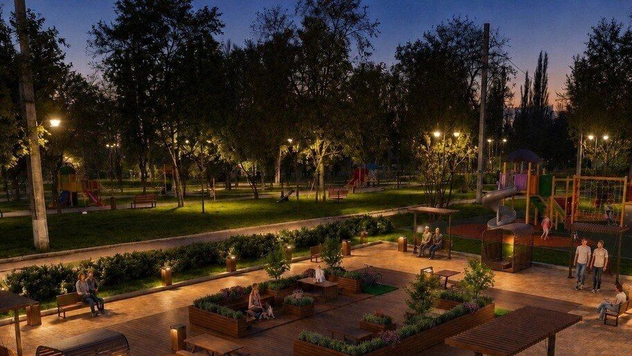 В Каховке на улице Пантеевской появится новый сквер