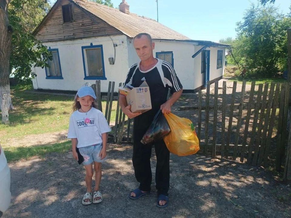 Помощь семье в Николаевке Скадовского округа