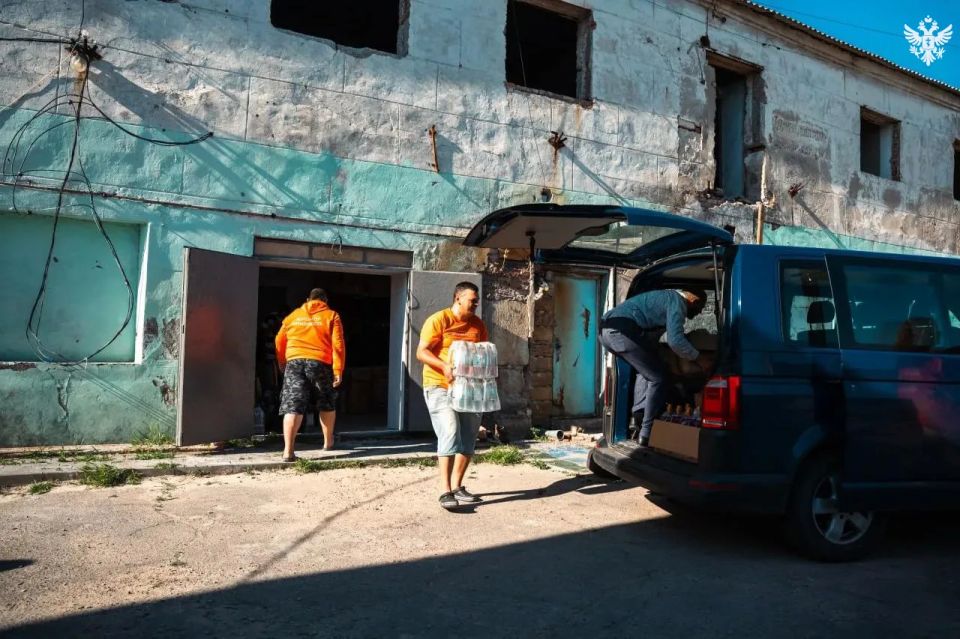 Региональный штаб #МЫВМЕСТЕ отправил новую партию гуманитарной помощи в Новую Каховку Региональный штаб #МЫВМЕСТЕ отправил новую партию гуманитарной помощи в Новую Каховку