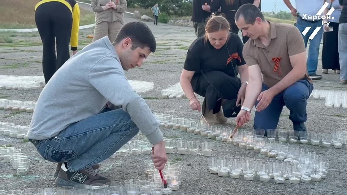 «Огненные картины войны» зажглись на Херсонщине