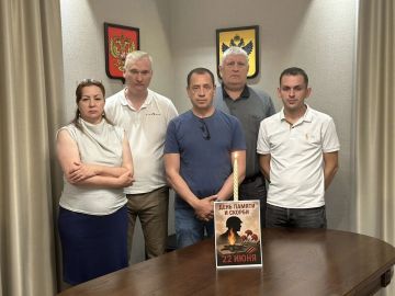 Коллектив Постоянного Представительства Херсонской области при Правительстве РФ почтил память погибших в Великой Отечественной войне Всероссийской минутой молчания