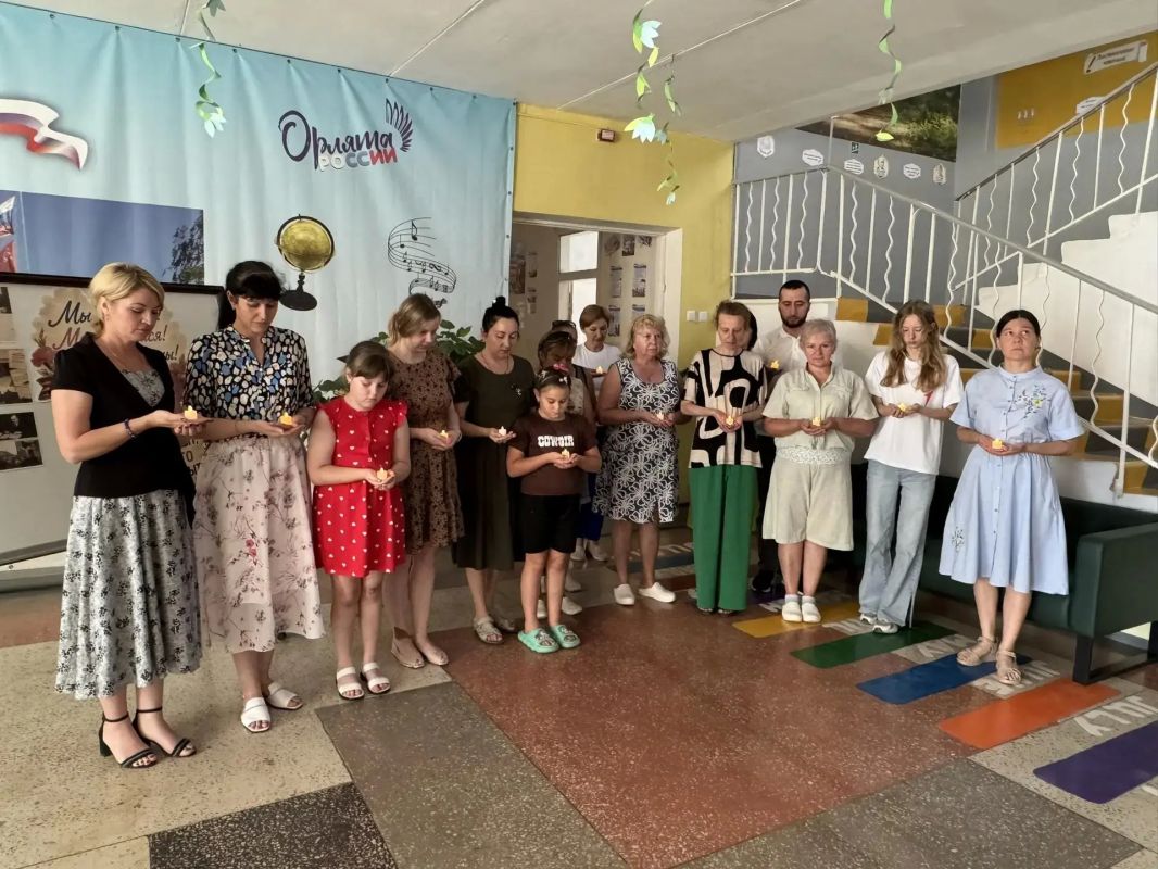 В Скадовском округе прошла акция «Минута молчания»