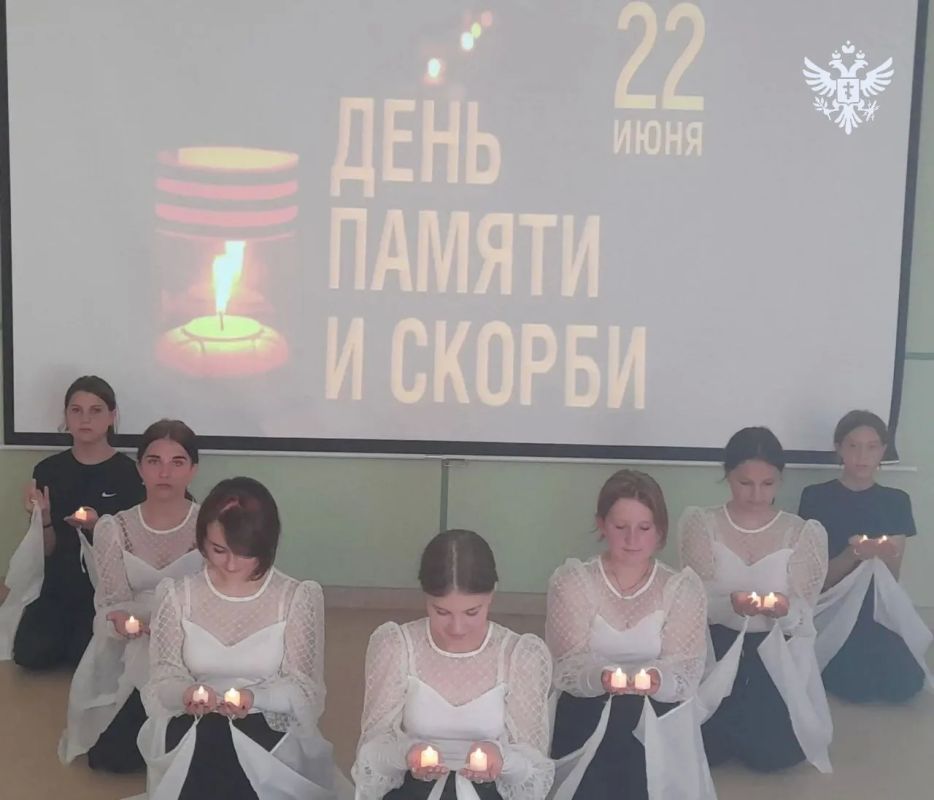 В школах и детсадах Херсонской области прошли мероприятия ко Дню памяти и скорби