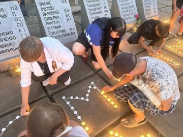 В ночь с 21 на 22 июня жители села Вольное приняли участие в ежегодной патриотической акции «Свеча памяти»