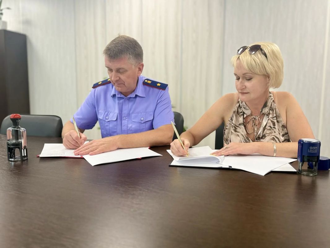 В Херсонской области подписано соглашение о создании в Стрелковской школе кадетских классов Следственного комитета