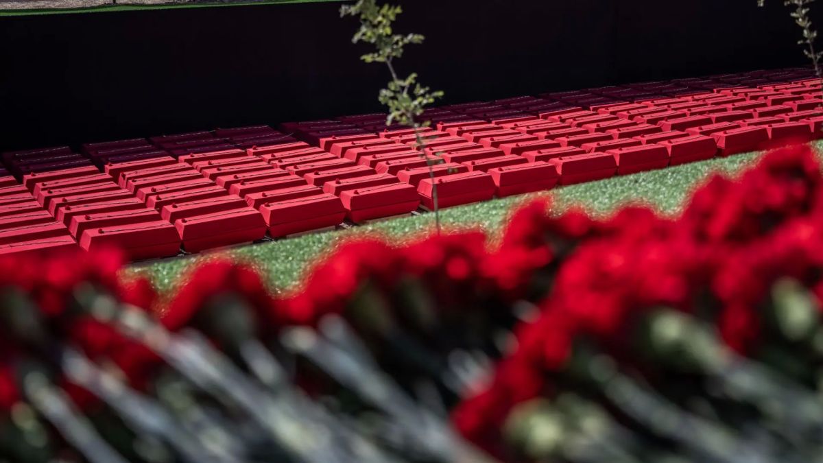 День памяти и скорби, в Геническе прошла церемония захоронения останков мирных жителей, ставших жертвами нацистских преступлений в годы Великой Отечественной войны День памяти и скорби, в Геническе прошла церемония захоронения останков мирных жителей, ставших жертвами нацистских преступлений в годы Великой Отечественной войны