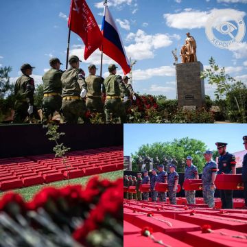 В Херсонской области перезахоронили останки жертв фашистов