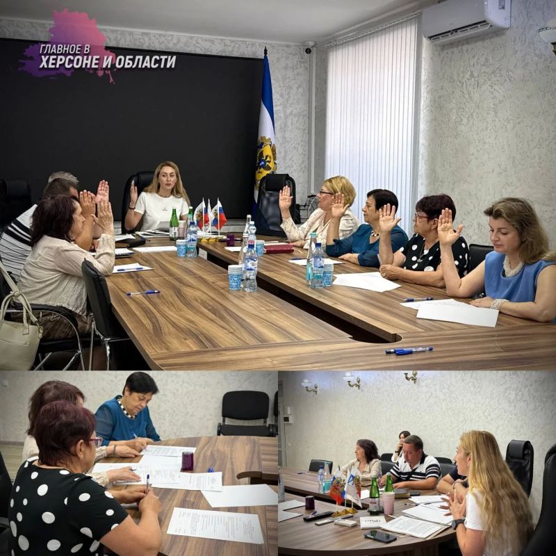 В Избиркоме Херсонской области обсудили подготовку к выборам депутатов Госдумы