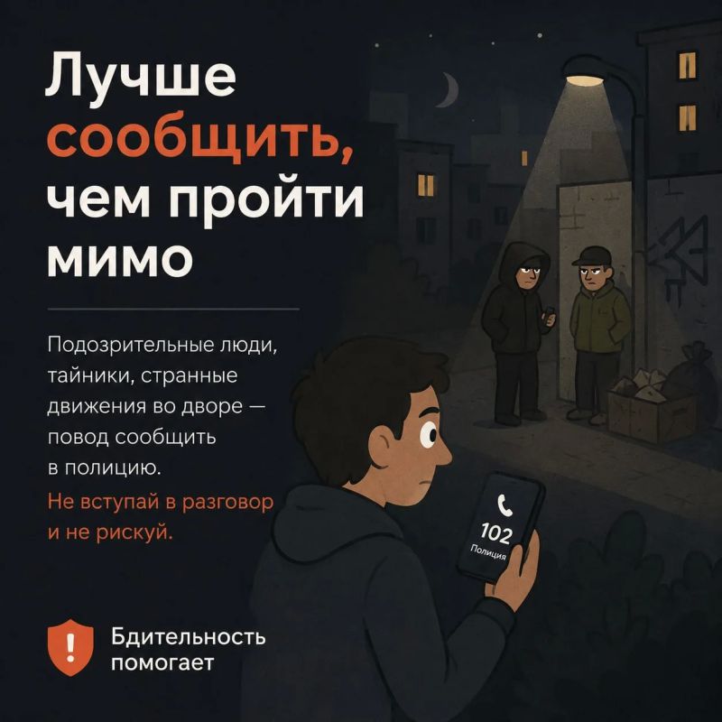Темно на улице — будь внимательнее Темно на улице — будь внимательнее