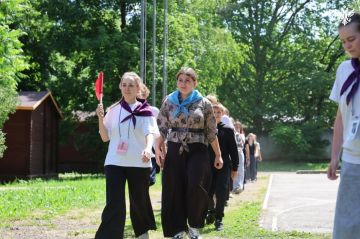 Дети из Херсонской области отдыхают в детском лагере в Адыгее