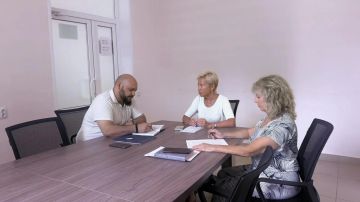 В Министерстве здравоохранения состоялось рабочее совещание с Уполномоченным по правам человека в Херсонской области Георгиевым Сергеем Александровичем