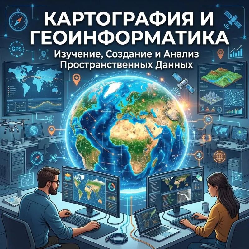 Картография и геоинформатика: управляй пространством и создавай цифровое будущее!