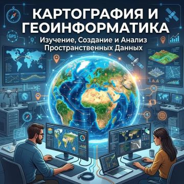 Картография и геоинформатика: управляй пространством и создавай цифровое будущее!