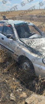 Украинский FPV-дрон атаковал гражданский автомобиль в Каменке Каховского района