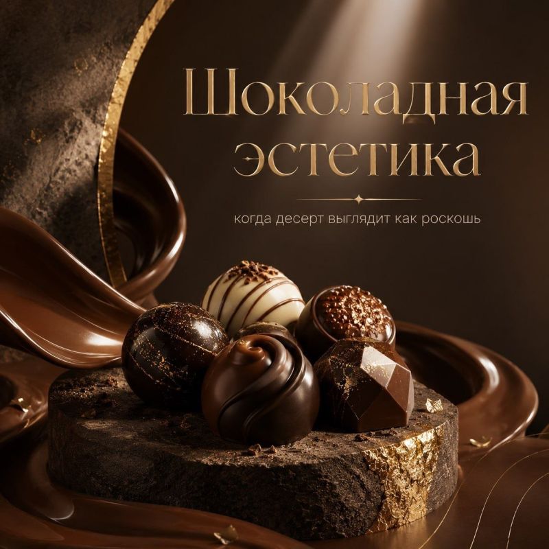 На ночь — немного шоколадной эстетики На ночь — немного шоколадной эстетики
