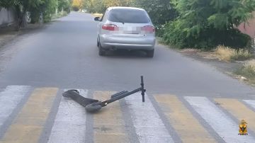 В Геническом округе полицейские устанавливают обстоятельства ДТП, в результате которого пострадал ребенок