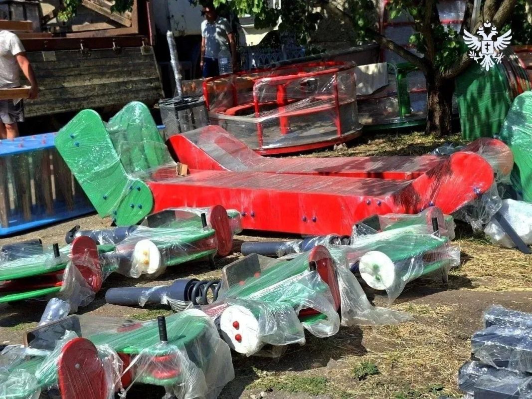 В Нижнесерогозском округе активно строятся детские спортивные площадки В Нижнесерогозском округе активно строятся детские спортивные площадки