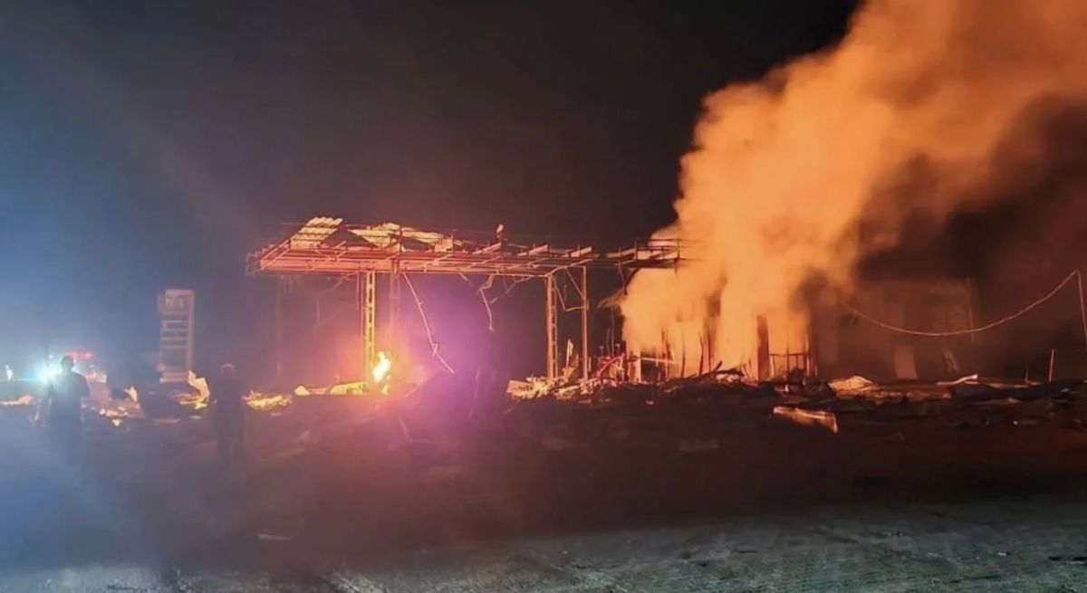 Енот из Херсона: Пораженные ночью АЗС в Николаевской области