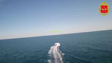 Уничтожена группа безэкипажных катеров противника в акватории Черного моря