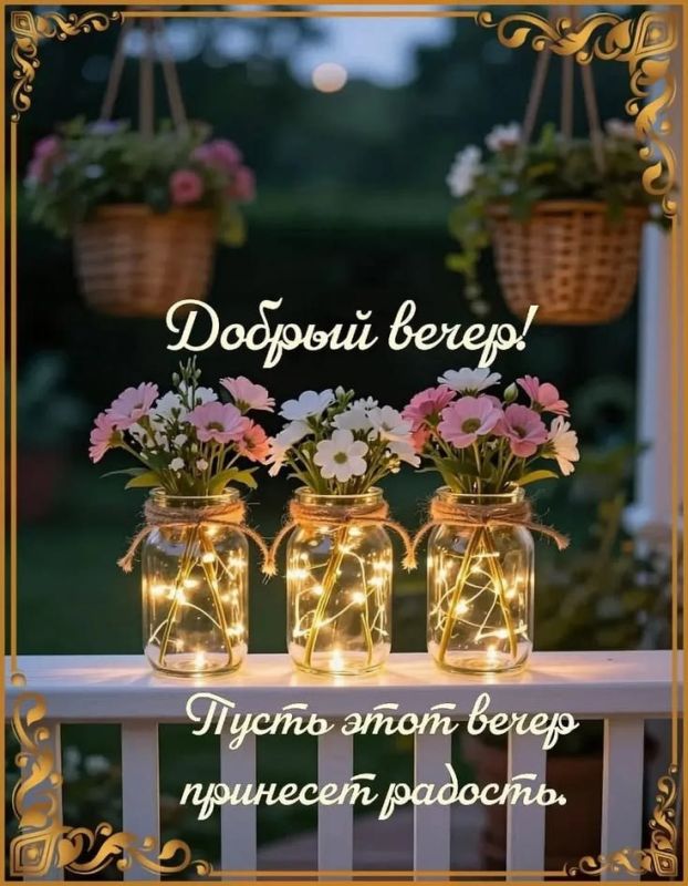 Всем доброго вечера, друзья!