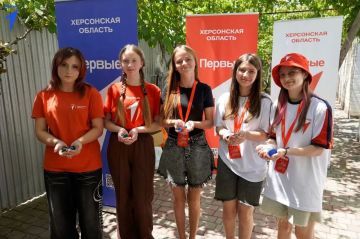 Активистка Движения Первых запустила в Херсонской области экологический проект по переработке пластика