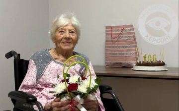 В Херсоне отметила 106-й день рождения Ольга Будникова