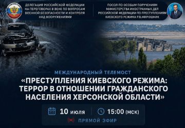 10 июля по инициативе Делегации Российской Федерации на переговорах в Вене по вопросам военной безопасности и контроля над вооружениями совместно с Послом по особым поручениям МИД России Р.В.Мирошником состоялся...