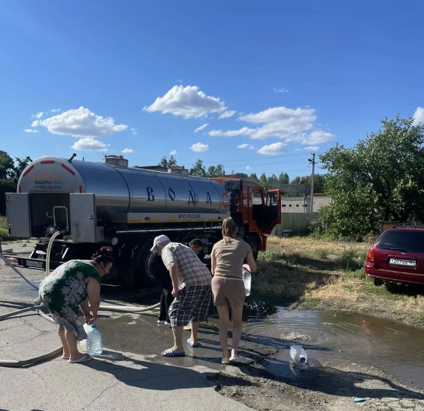 В Скадовском округе организован подвоз воды из-за аварий на сетях