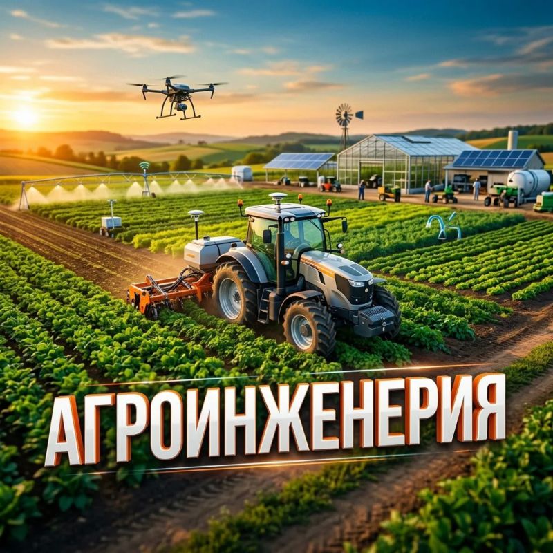 Агроинженерия: управляй мощными технологиями и создавай будущее АПК!