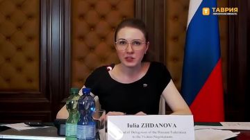 Глава российской делегации на переговорах в Вене по вопросам военной безопасности поблагодарила ТРК "Таврия" и жителей Херсонщины за помощь в донесении правды