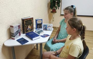 В Архангельскослободской библиотеке прошло мероприятие, посвященное Дню победы русской армии в Полтавской битве