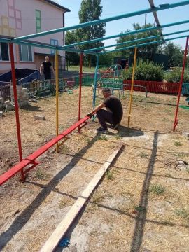 В Ивановском муниципальном округе при поддержке Псковской области появилась новая веранда для детского сада