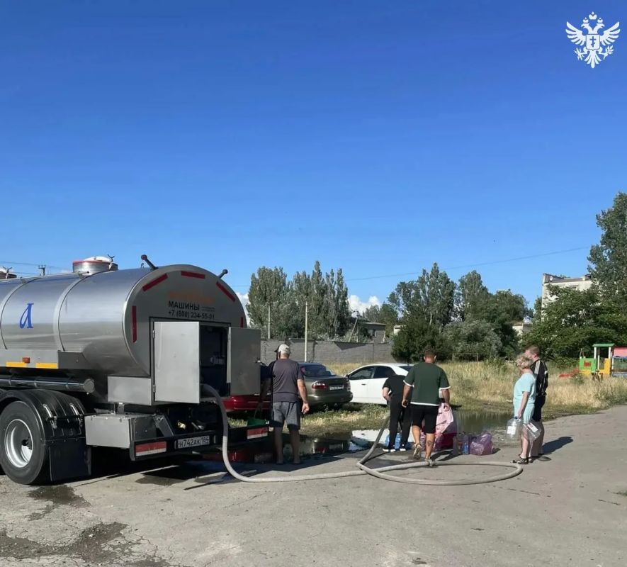 В Скадовском округе организован подвоз воды