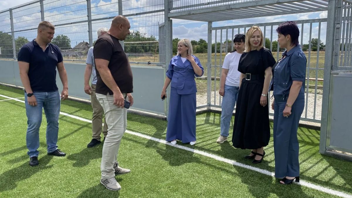 В поселке Рыково построили новый спортивный комплекс В поселке Рыково построили новый спортивный комплекс