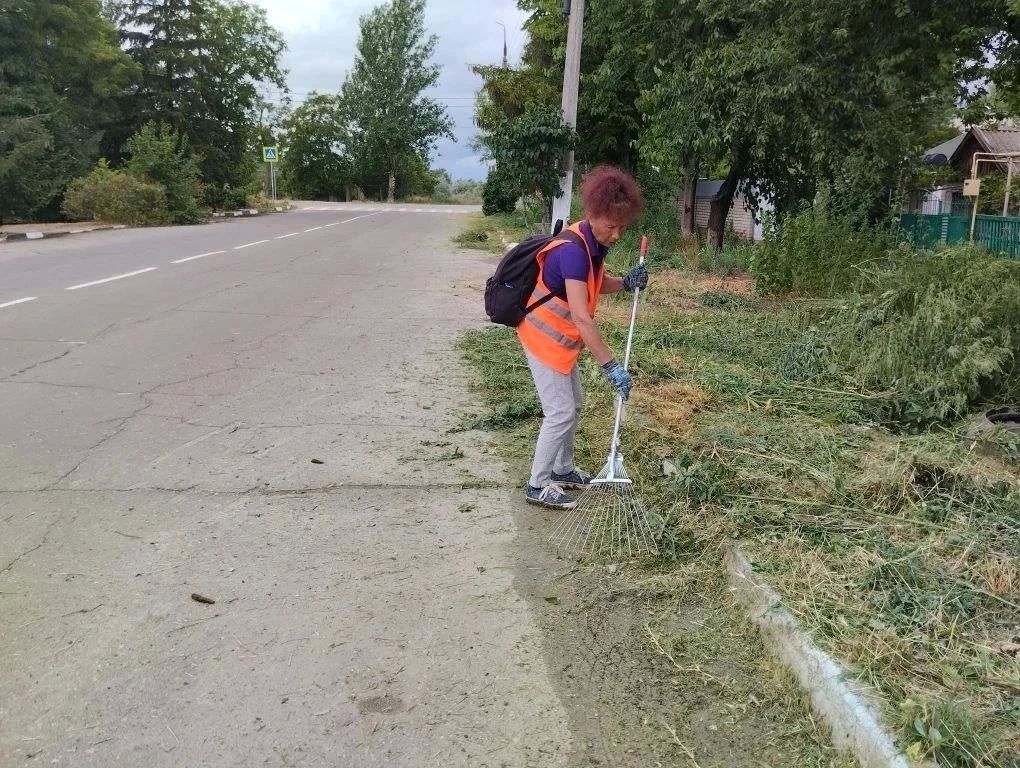 В Скадовске прошла плановая уборка центральной улицы В Скадовске прошла плановая уборка центральной улицы