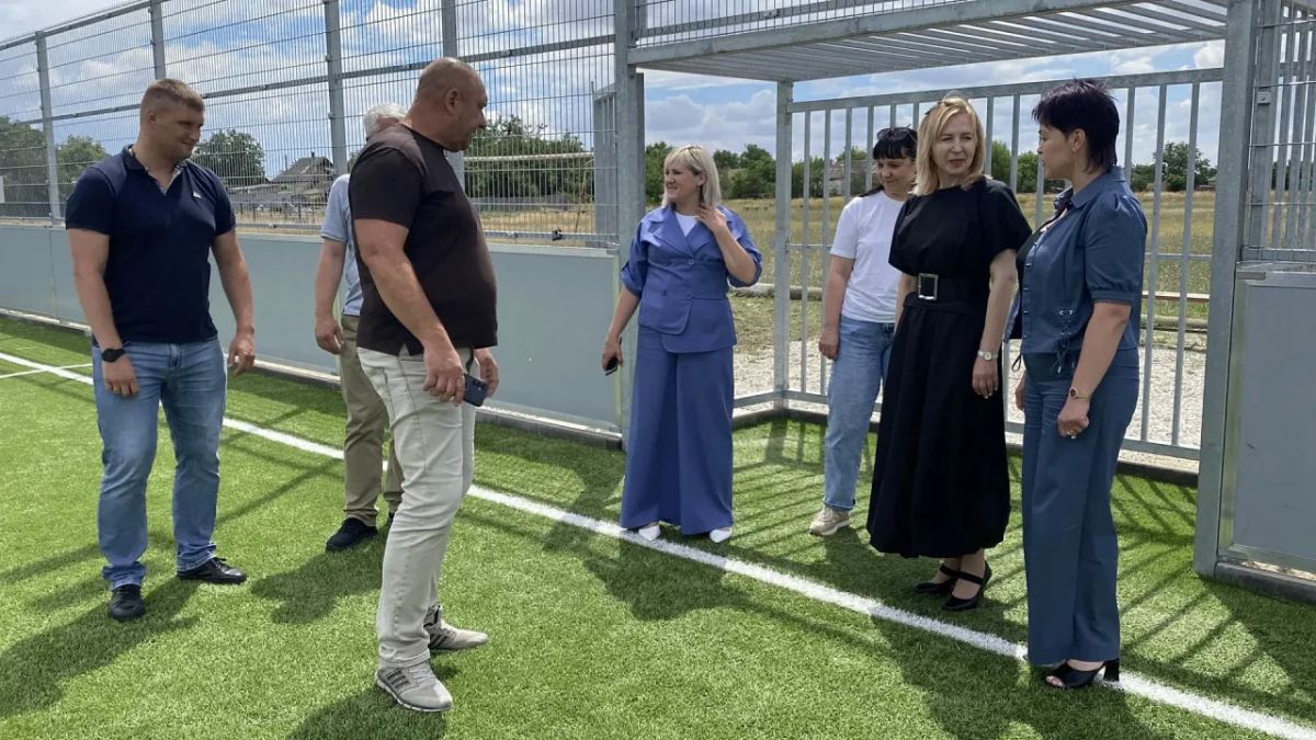 В поселке Рыково построили новый спортивный комплекс В поселке Рыково построили новый спортивный комплекс
