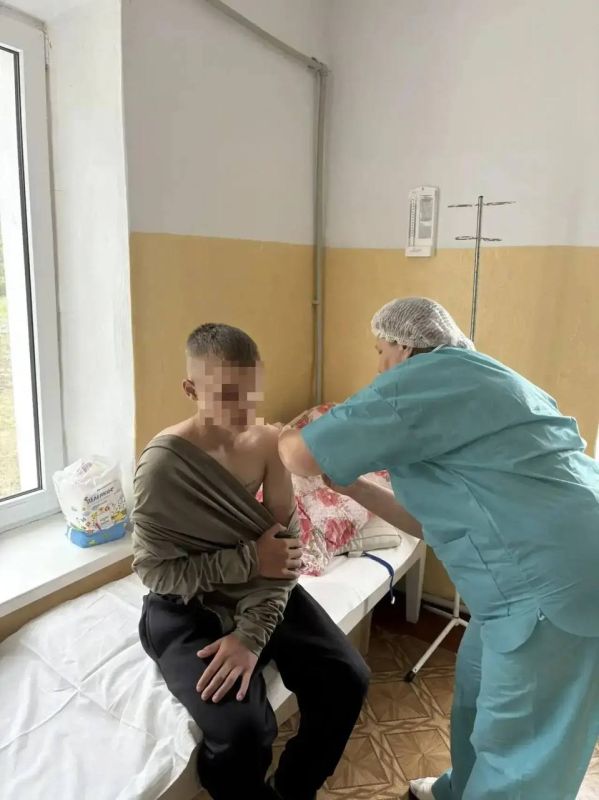 Выезд медицинской бригады Каланчакской ЦРБ