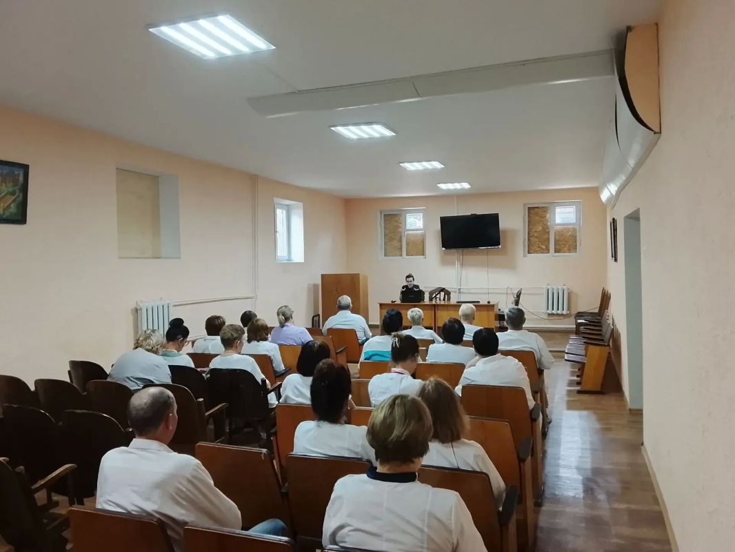 В Каховской ЦРБ состоялась лекция по профилактике туляремии