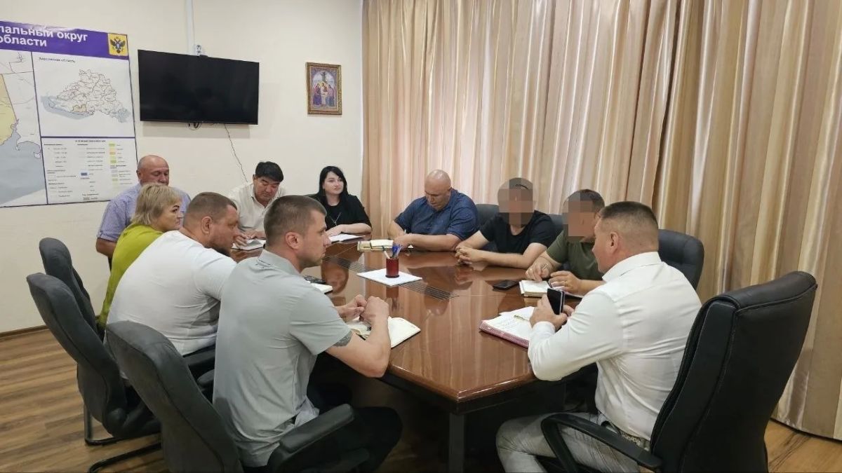 Рабочее совещание с начальниками территориальных управлений в администрации Скадовского округа Рабочее совещание с начальниками территориальных управлений в администрации Скадовского округа