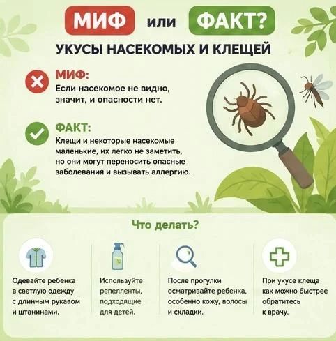 Лето без мифов — безопасное лето для детей! Лето без мифов — безопасное лето для детей!