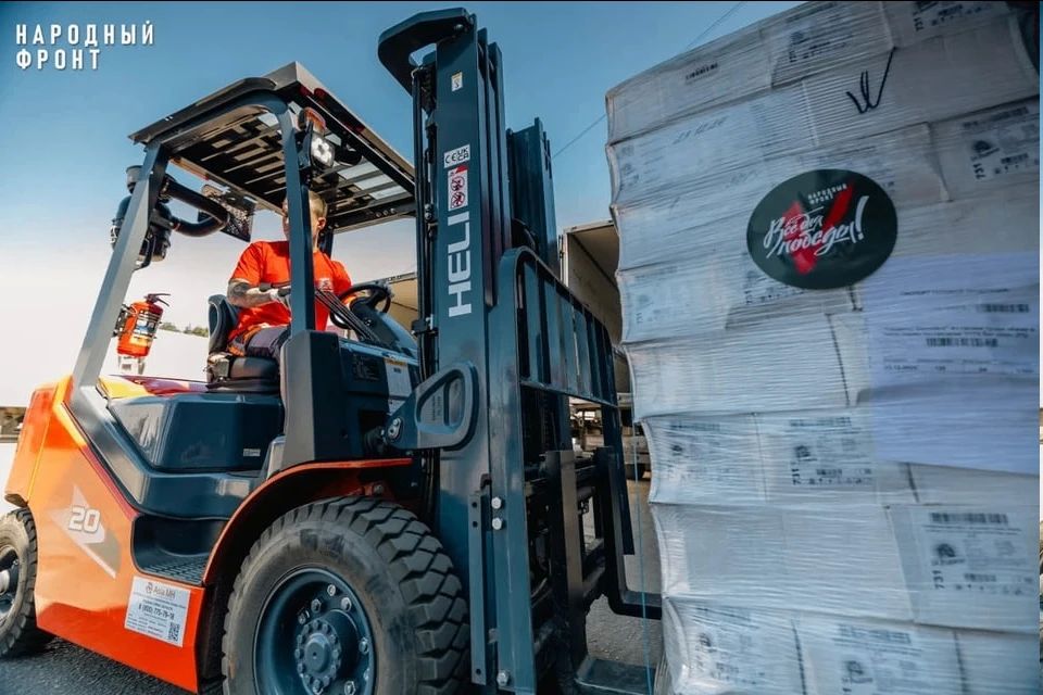 100 килограммов продуктов получили жители Нижнесерогозского округа