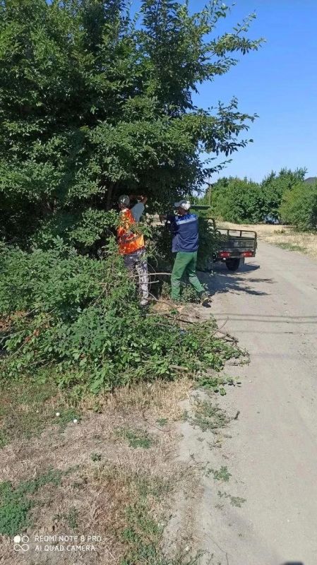 Работы по благоустройству Генического округа продолжаются Работы по благоустройству Генического округа продолжаются