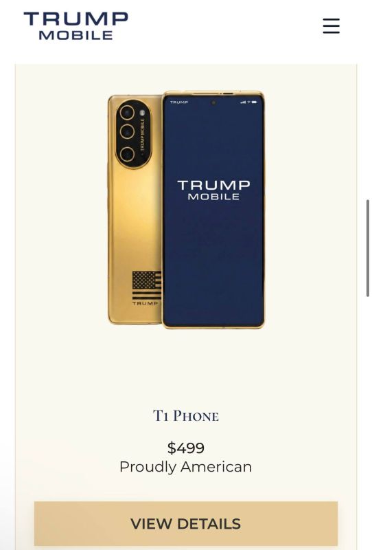 Патриотический смартфон Трампа поменял надпись Made in USA на Proudly America (с гордостью за Америку) Патриотический смартфон Трампа поменял надпись Made in USA на Proudly America (с гордостью за Америку)