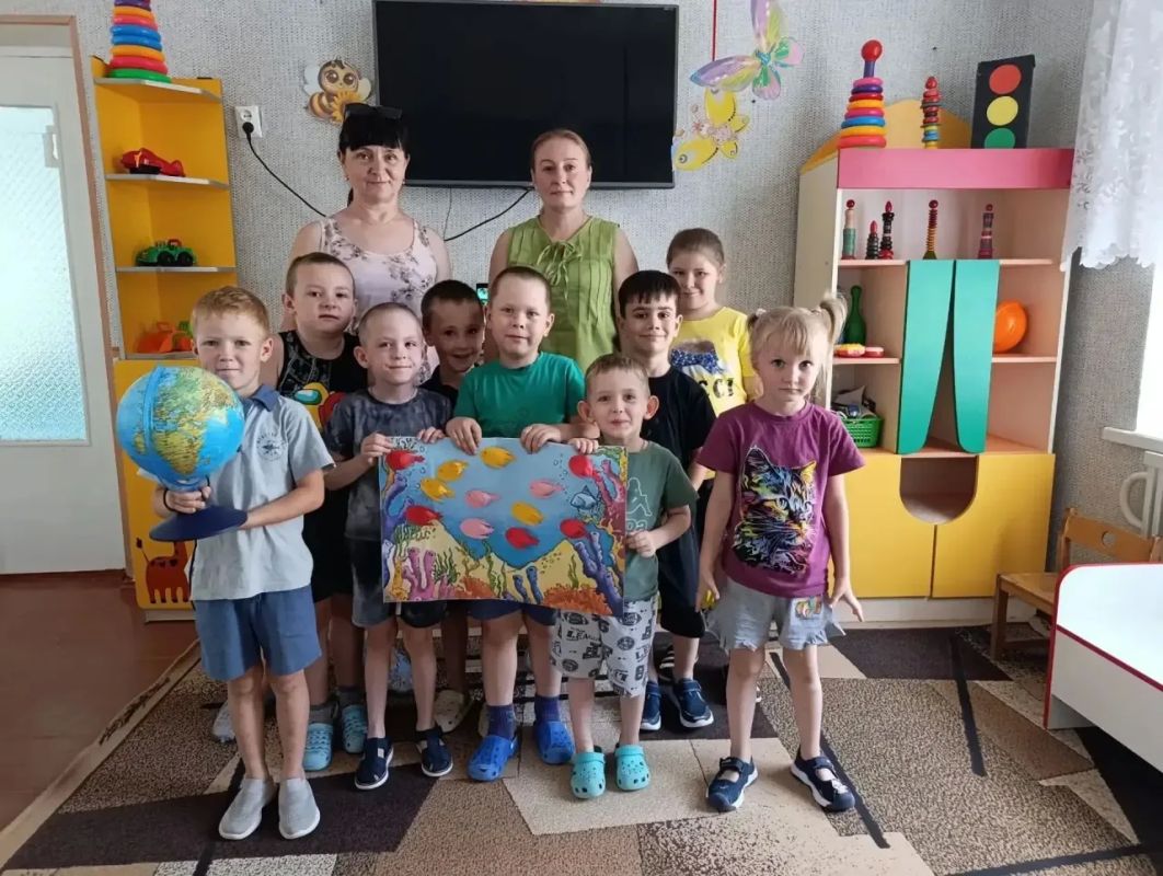 Сотрудники заповедника подарили воспитанникам Асканийского детского сада настоящее путешествие в загадочный подводный мир!